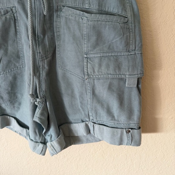New Free People Frankie Washed Cargo Shorts size M - Picture 8 of 13